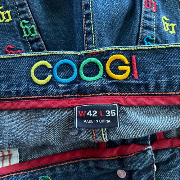 Mens COOGI jeans size 42x35 - Picture 3 of 13